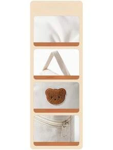 Small Portable Diaper Bag, Fashionable Cartoon Mommy Bag, Multi-Functional Diaper Storage Bag - Multicolor - View 8