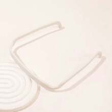 1/3pcs Women Square Glasses Headband Coloful Invisible Fixed Hair Clips Wave Curly Hair Ties Temples Headband Accessories - Broen - Xem 10