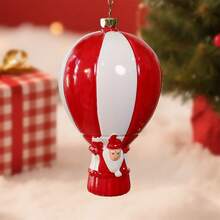 Adorno navideño de plástico: campana, enano y letra de bienvenida. Decoración colgante para fiestas. - Multicolor - Ver 4