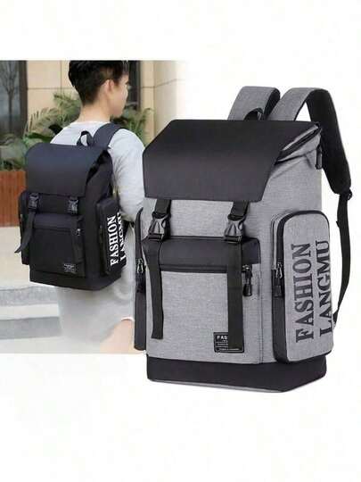 Large-Capacity Fashionable Backpacks, Multi-Pocket Street Style Backpacks For Campus And Urban Commuting, Fashionable Multi-Partition Travel Backpacks, Durable Backpacks For Students And Business People's Weekend Outings And Workplace Commutes, Cherry Pendants, Cherry Keychains,Backpack School Bag Bookbag