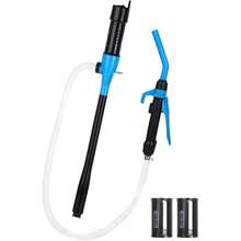 1 Piece Portable Fuel Pump, Multipurpose Plastic Siphon Fuel Transfer Pump, Electric Fuel Pump For Fuel, Water, Liquid Transfer, Battery Not Included Auto Repair Tools & Equipment Fuel Delivery & Lubrication Products Funnels Auto Parts, Car Supplies > Car Repair Tools > Vehicle Repair Workshop Equipment > Fuel Transfer Pumps - Multicolor - View 15