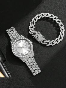 3pcs/Set Sports Digital Men's Watch, Multifunctional LED Sports Watch, Suitable For Various Occasions - Multicolor - View 3