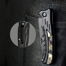 1/2 Pcs Customized Pocket Knife, Folding Knife, Suitable For Picnic, Outdoor, Camping, Home Use, Can Cut Fruits, Open Packages, Ideal Father's Day Gift For Dad, Valentine's Day Gift For Boyfriend Or Husband, Multi-Functional Pocket Knife, Tools - One Size - View 5
