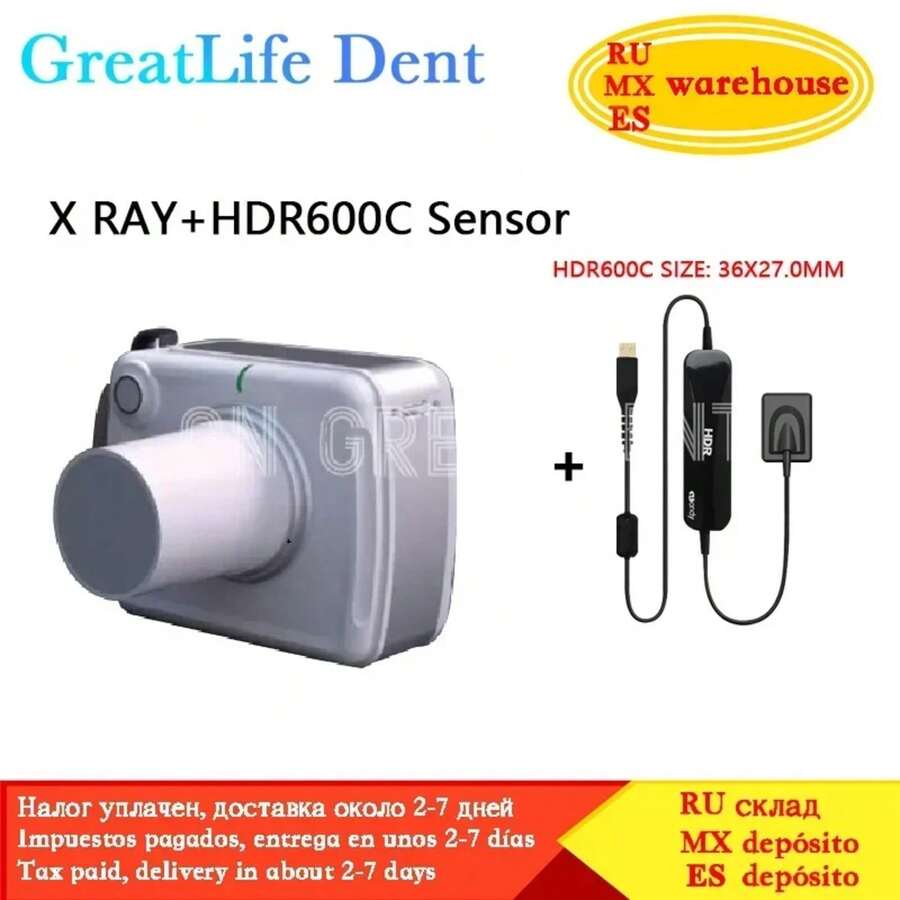 USA Mexico UK EU In Stock GreatLife Dental Hyperlight Portable Digital X-Ray RVG Sensor Machine System Rx Camera - X Ray3 HDR 600C - 查看 1