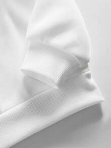 女童卡通蝴蝶结印花圆领卫衣和喇叭裤套装