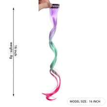 Single Clip Gradient Curly Face-Framing Highlights - Invisible Seamless One-Piece Hair Extensions, Lightweight Breathable Non-Damaging Versatile Style - Multicolor - View 13