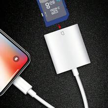 SD Card Adapter Camera Reader For IPad  6 6S 7 8 X Xs 11 12 13 Pro Max - Default - View 6