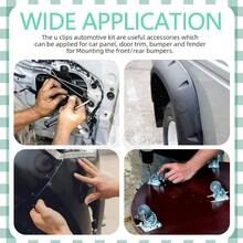 Ranuras de clip tipo U, M4 M5 M6 M8 Auto Car U - Clip Door Panel Interior number4 - número2 - Ver 7