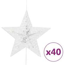 LED Star Curtain Fairy Lights 200 LED Cold White 8 Function - Multicolor - View 4