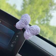 Cute Bow Car Decor Ornament, Creative Strong Adhesive Hook For Car Interior, Women's Car Accessories, Gift For Friends - Multicolor - View 9