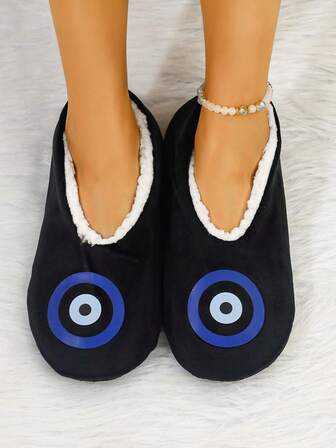 Pantuflas de mujer de punta redonda plana, transpirables y silenciosas para interiores, suaves, ligeras y antideslizantes para usar en casa