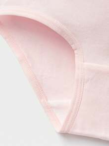 Balabala Young Girls Elastic  Underwear 5 Packs - Red and Yellow - View 5