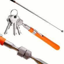 1 Orange Magnet Picking Tool, Ergonomic Handle, Easy To Grip, Multifunctional Household Maintenance Tool, Suitable For Home Maintenance, Camping Trips, DIY, Etc - 橘色 - 查看 11