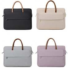 حقيبة كمبيوتر محمول 15 و15.4 و15.6 بوصة لجهاز NoteBook Pro 16 M1 M2 M3 2024 M4 A3403 ، حقيبة محمولة لجهاز Notebook 13.3 بوصة متوافقة مع جهاز Laptop Pro 14 M5 2025 2024 13.6 13.3 13 بوصة ، حقيبة كمبيوتر محمول مقاومة للماء ، حقيبة يد للأعمال والكلية والعودة إلى المدرسة - متعدد الألوان - مشاهدة 5