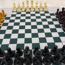 3-4 Player Chess Classic Board Game Set,48/64 Pieces Colorful Chess,Chess Game For Team With A Leather Game Mat Suitable For Family Gatherings And Party Game Night - Multicolor - View 7