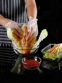 1pc Transparent Rectangular Food Storage Box With Drainage Tray, 1/2/3 Layers, Suitable For Storing Bacon, Cheese, Meat, Ideal For Fridge Organization, Kitchen Storage, Food Container, Kitchen Accessory, Great For Valentine's Day And New Year - White - View 11