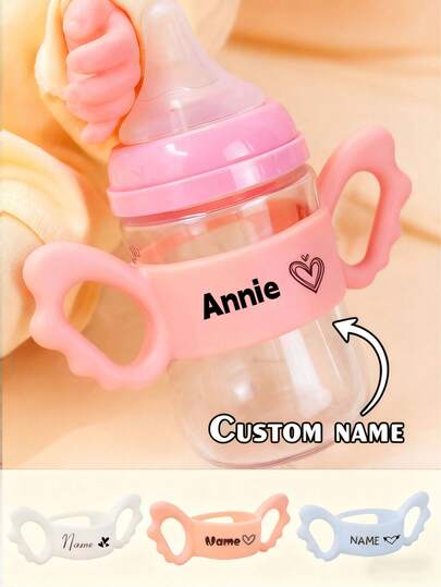 اكسسوارات زجاجة الأطفال المخصصة: قش شرب مباشر، غطاء كوب، حلمة بشكل منقار البط، كرة الجاذبية، غطاء كوب المياه، مقبض، اسمك المخصص، مقبض مطاطي، كم الكوب، زجاجة أطفال منزلية، حارس اليد مقاوم للحرارة، كوب، كوب المياه