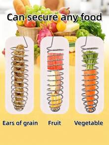 Bird Feeder, Vegetable & Fruit Rack Tray For Parrots And Quails, Pet Bird Feeder, Daily Feeding Tool, Pet Rearing Essential - Multicolor - View 10