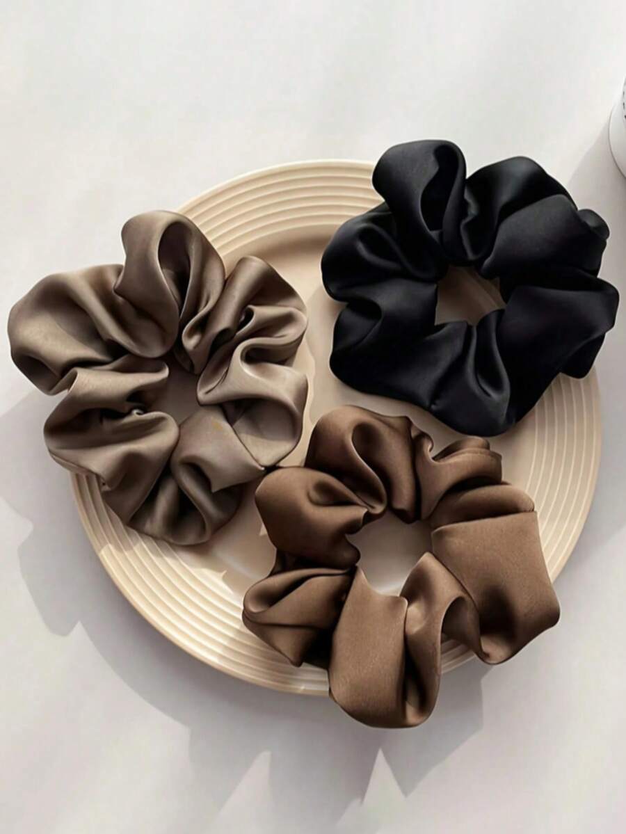 Bộ 3 dây buộc tóc satin cổ điển dành cho nữ, Phụ kiện tóc/dây buộc tóc/dây buộc tóc thời trang, đa năng, thanh lịch và cao cấp, phù hợp để mặc hàng ngày, tạo kiểu tóc như buộc đuôi ngựa/búi tóc/bím tóc và các hoạt động hàng ngày như rửa mặt/tắm/trang điểm, phụ kiện quần áo phù hợp như dây buộc tóc và dây chun thường ngày, dây buộc tóc, đồ nhét tất, đồ nhét tất, đồ nhét tất cho phụ nữ, đồ nhét tất cho phụ nữ, quà tặng Giáng sinh, quà tặng, đồ nhét tất Giáng sinh, quà tặng cho phụ nữ, quà tặng, quà tặng Giáng sinh, đồ nhét tất cho người lớn, đồ nhét tất cho người lớn, đồ dùng cho tóc, phụ kiện cho phụ nữ, đồ nhét tất, phụ kiện tóc mừng tuổi, phụ kiện tóc Giáng sinh, ý tưởng quà tặng cho phụ nữ, đồ nhét tất làm đẹp, quà tặng Giáng sinh cho phụ nữ - Nhiều màu - Xem 1