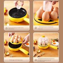 RAF 迷你电蒸锅、多功能电火锅、电煎锅，适合1-3人使用，可用于煎牛排、蒸鸡蛋、煎肉片等多种烹饪场景。情人节、圣诞节及其他家庭节日礼品可选。