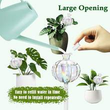 1pc/2pcs Self-Watering Planter Liner, Indoor Plant Watering Device, Indoor Plant Self-Watering Bulb, Easy Care Indoor Plant Accessory, Houseplant Lover's Indoor Item - Multicolor - View 3