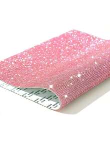 1pc, Self-Adhesive Rhinestone Applique, Multi-Coloured Sparkling Diamonds, Suitable For Clothing DIY, Nail Art, Home Decor, And Party/Festive Accessories. - Multicolor - View 13