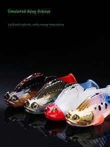 Jumping Fish, Lure, Fake Bait, Lead Soft Bait, Anti Hanging Bottom Sea, Freshwater Lure, Catfish, Catfish, Black Fish, T-Tail Biomimetic Bait