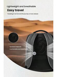 NU Commuter Backpack: Lightweight And Portable Design, Large Main Compartment, Suitable For Various Scenarios Including Business And Daily Commutes, Multi-Functional Storage Design, Black, NU4*09015