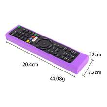 1 pieza Funda protectora para control remoto de TV, compatible con RMF-TX300P/RMF-TX200P/RMF-TX31E, protección antideslizante de máquina original - Multicolor - Ver 2