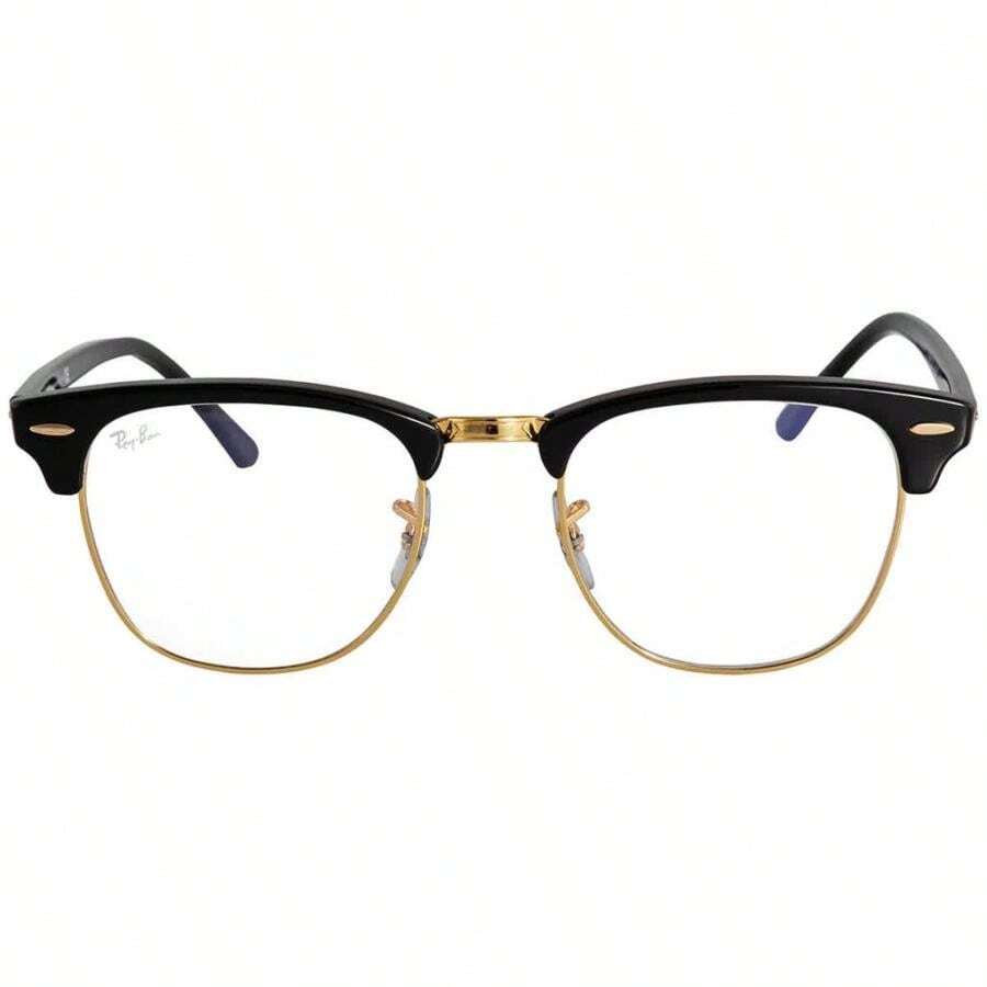 Ray-Ban Clubmaster Blue-Light Clear Unisex Sunglasses RB3016 901/BF 51 | | Men Sunglasses - đa - Xem 1