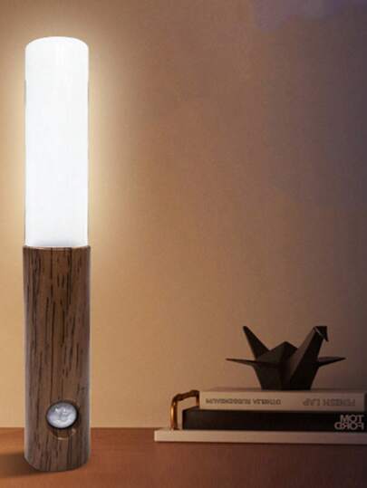 New Magnetic Rechargeable Wand Light, Motion Sensor Night Charging Bedside Lamp, Slimme Human Body Induction Self Adhesive Hill Atmosphere Lamp Bedroom, Indoor, Outdoor, Balcony, Staircase view 3