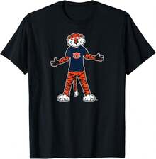 Auburn Tigers Aubie Mascot Black Licensed T-Shirt - màu đen - Xem 1