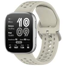 Compatible With Amazfit Bip 6 Band, 22mm Width Silicone Replacement Strap For Amazfit Bip 6 Smartwatch{Inchcolor_nameinch:InchGreyinch} - Grey - View 1