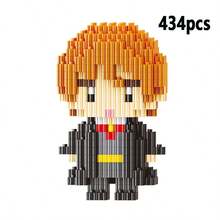 一套包含 400 多块小型积木的精美卡通主题迷你积木，DIY 创意玩具套装，非常适合房间装饰、收藏级桌面装饰，以及作为万圣节、圣诞节、感恩节的礼物。 - 彩色 - 查看 13