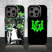 Funda para teléfono Jc Reyes Tour 2025 para 17,16,15,14,13,12,11,Pro,Max,Plus, cubierta mate negra a prueba de golpes - Z1 - Ver 3
