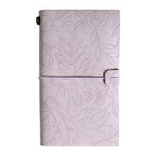 1 Sổ tay 2026, chất liệu da PU dập nổi 3D - Sổ tay có dây đeo, trang kẻ ô vuông/trống/có dòng, phong cách hoa cổ điển, dùng để lập lịch trình hàng ngày, nhật ký du lịch và phác thảo - A6 - Xem 15