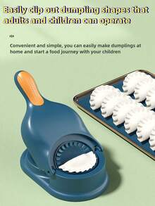 A Must-Have For Christmas And Kitchen, A 2-In-1 Tool For Pressing Dumpling Wrappers And Making Dumpling Molds. It Is A Multifunctional Manual Dumpling Rolling Tool And A Wrapper Press For Household Use - Multi-color Dumpling Molds - View 11