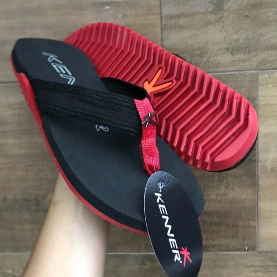 Kener NK6 PRO Original Men's Flip-Flops/Sandals In Various Colors - Best Quality, 24-Hour Shipping! - RED NK6 - View 1