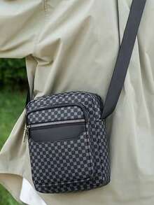 Bolso de hombro de nicho de alta gama para otoño e invierno, nuevo bolso de hombro deportivo, mochila casual para hombres