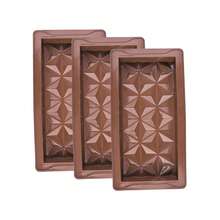 1 件硅胶巧克力模具，深色糖果棒金字塔形状，大尺寸蜡熔化硅胶烘焙工具，厨房和糕点制作配件