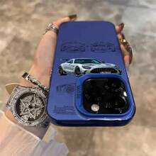 Funda de teléfono M-MerceS Cool Des Supercar para 17 16 15 14 13 12 11 Plus Pro Max multicolor aurora láser a prueba de golpes - z10 - Ver 6