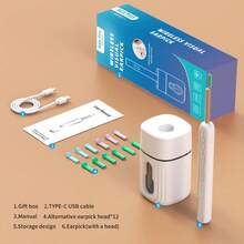 GSYY Ear  Removal Eye Cleaner With Camera 1080P Earscope 6 LED Lig Eaing Kit With Sage Base 12 Ear Oon Ideal For He Use And Travel Convenient And  Ear Care Solun For Wen And Men - trắng - Xem 6
