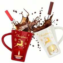 Chocolate & Cheese Melting Pot, Ceramic Soup Bowl, Designed For Steak Dipping Sauce, Restaurant-Grade Insulated Ceramic Container, Kitchen Spice Jar, Elegant Tableware, High-Quality Ceramic Seasoning Bottle, Essential For Home Chefs - Multicolor - View 4