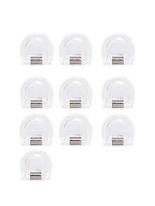 隐形裤腿夹 - 无需缝纫的裤腿固定器，防止裤腿拖地，也可用于固定遮阳帽/渔夫帽的绳子，隐形裤腿缩短夹，隐藏式扣环裤腿闭合装置，防止裤腿拖地。 - 彩色 - 查看 23