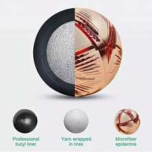 Balón Fútbol Copa Mundial Qatar 2022 No.5 Entrenamiento Amarillo - Dorado - Ver 3