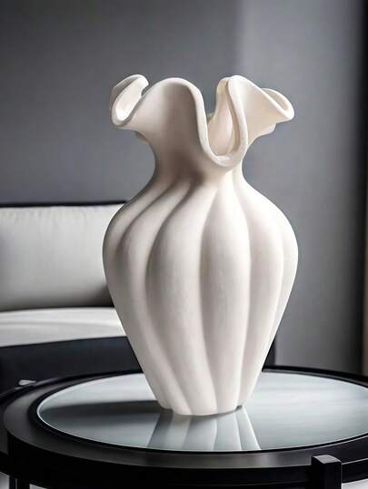 1pc ative Vase Made Of Resin Material, Hydroponic Products, Flower Inserting Home ation, Newly Launched Festival Birthday Graduation Room view 5