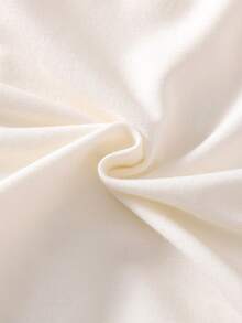 2pcs Baby Girls' Casual Cute Knitted Leopard Print Bow Sweatshirt And Elastic Waist Leopard Print Pants Set, Autumn/Winter - White - View 8