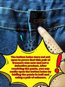 Men's Blue Straight-Leg Jeans Retro Fit Vintage Y2K Style Simple And Versatile Christmas Gifts For My Husband & Father Vaqueros Para Hombre - (30L) Xanh cổ điển - Xem 8