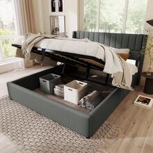 Bed Frames - Gray + Linen + 140cm*200cm - View 5