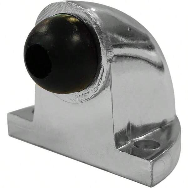 TOPCS Tope tipo codo para puerta nquel satinado